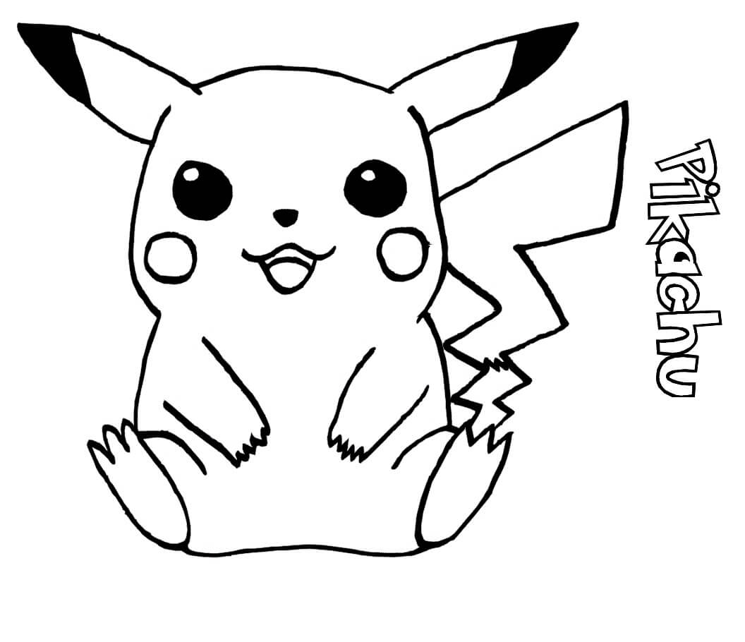 dibujo pokémon para imprimir y colorear