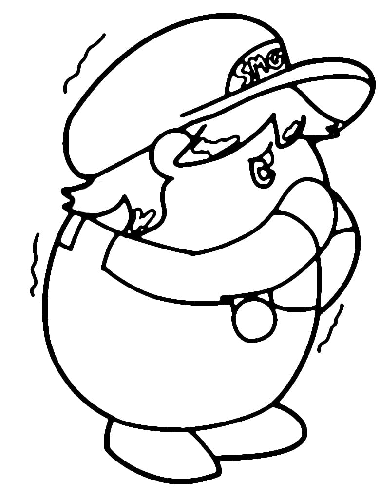 crying beeg smg4 coloring pages