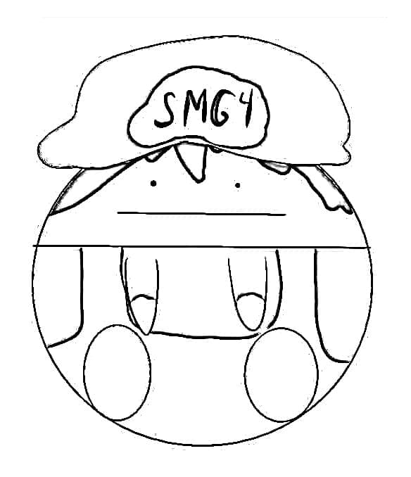 free beeg smg4 coloring pages