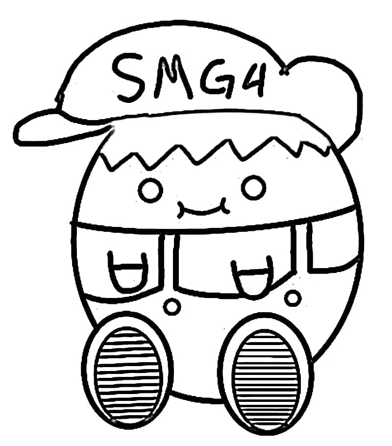 little beeg smg4 coloring pages