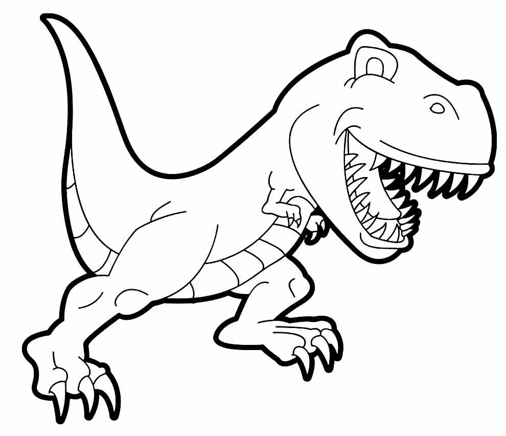 T-Rex para Colorir