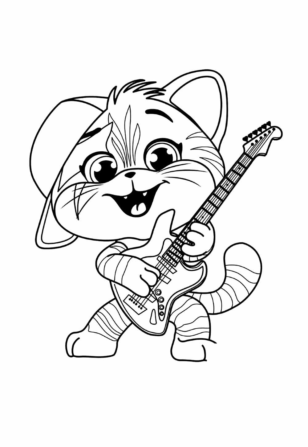 44 gatos desenhos simples