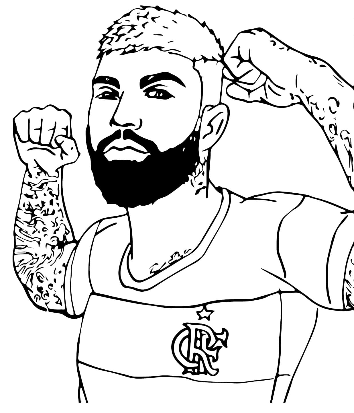 desenhos para colorir gabigol