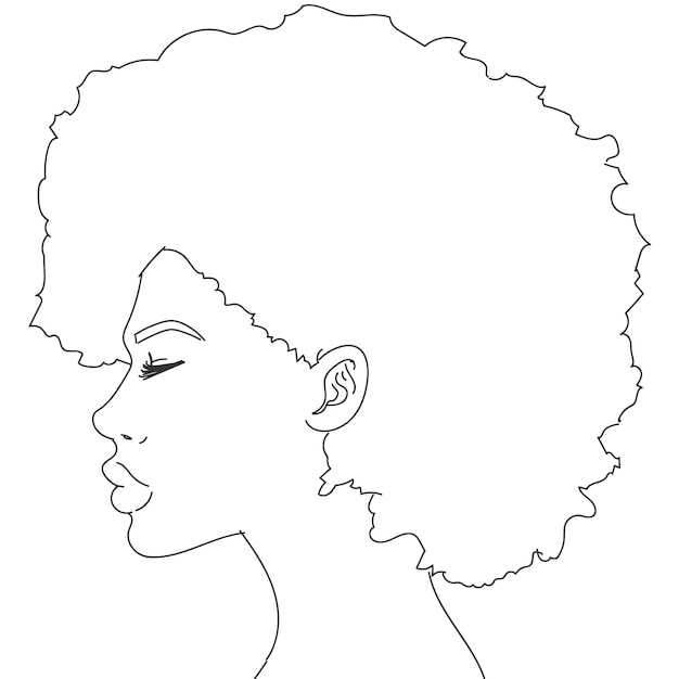 desenho imprimível da consciência negra para colorir com giz