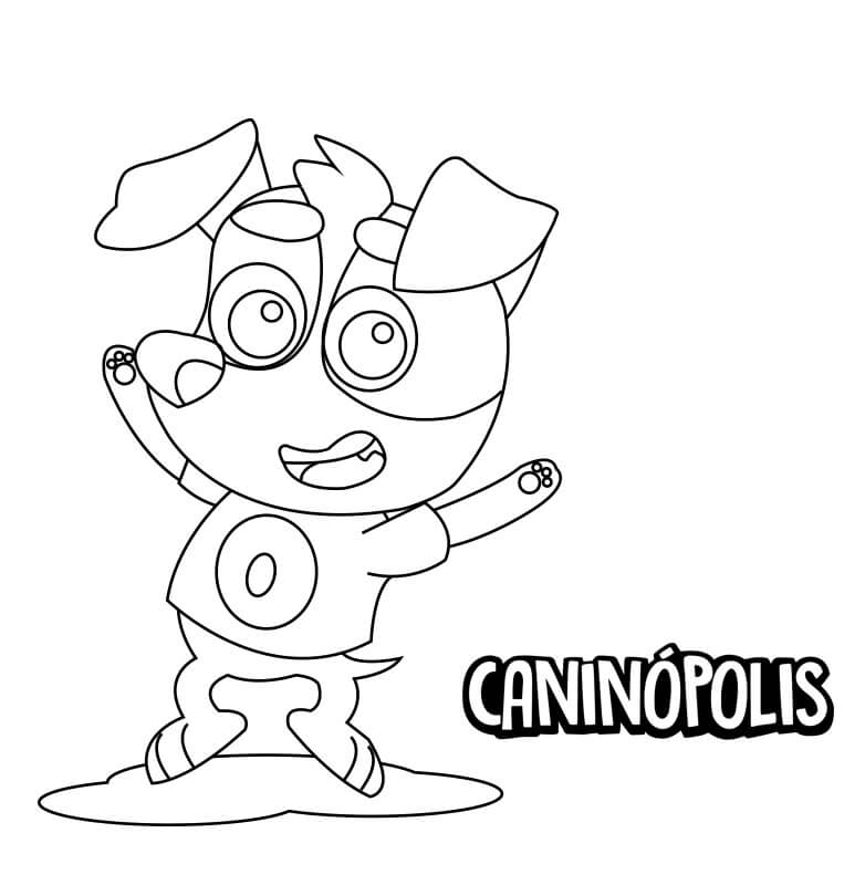 desenho otto de caninópolis para colorir