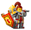 Lego Nexo Knights para Colorir