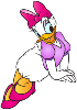 Margarida (Daisy Duck) para Colorir