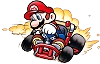Mario Kart para Colorir